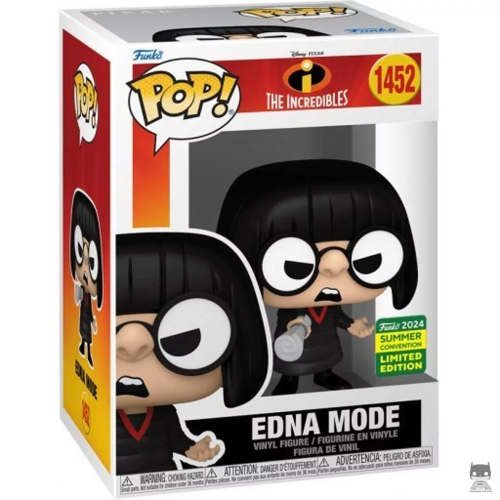 Edna Mode Funko Pop! figure in its box