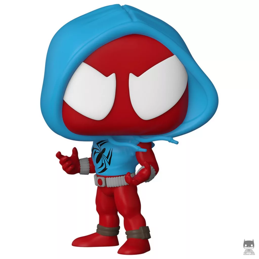 Scarlet Spider with hoodie Funko Pop! figure (Marvel Comics)