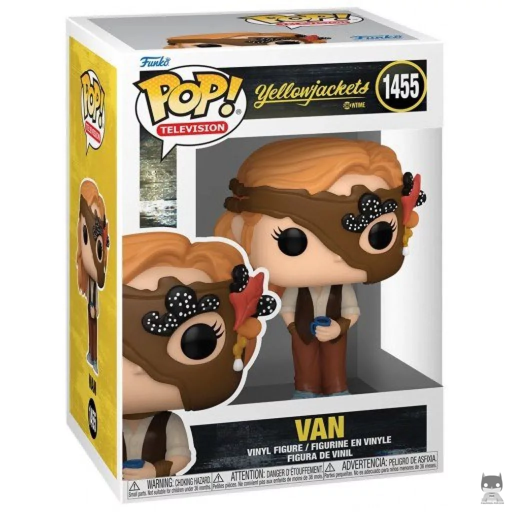 Van Funko Pop! figure in its box