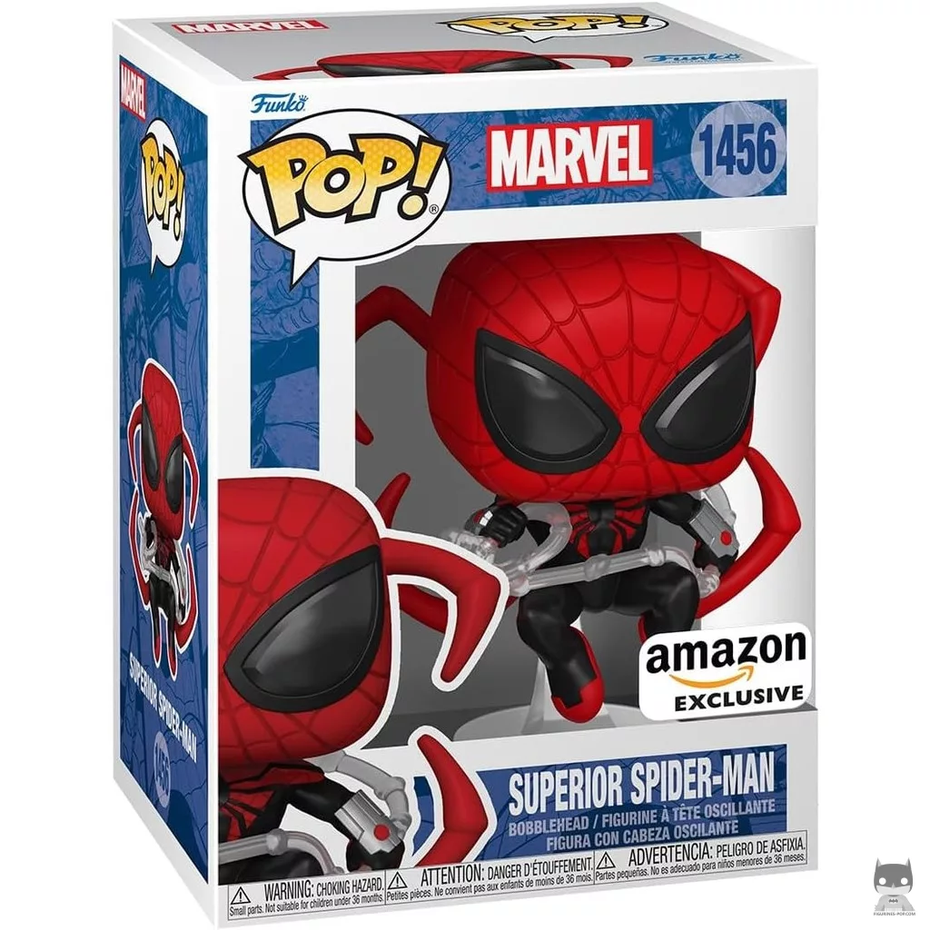 Superior Spider-Man Funko Pop! figure in its box