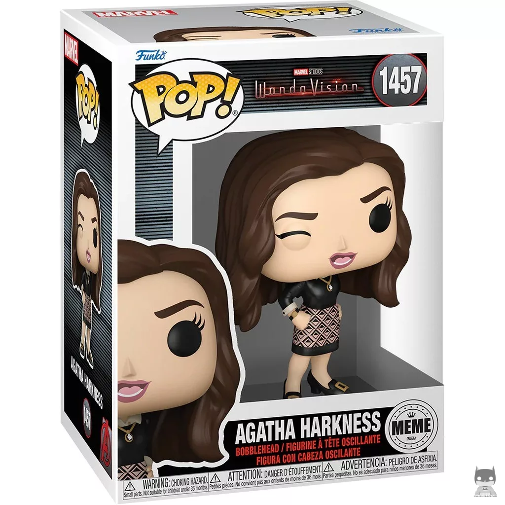 Agatha Harkness (Meme) Funko Pop! figure in its box