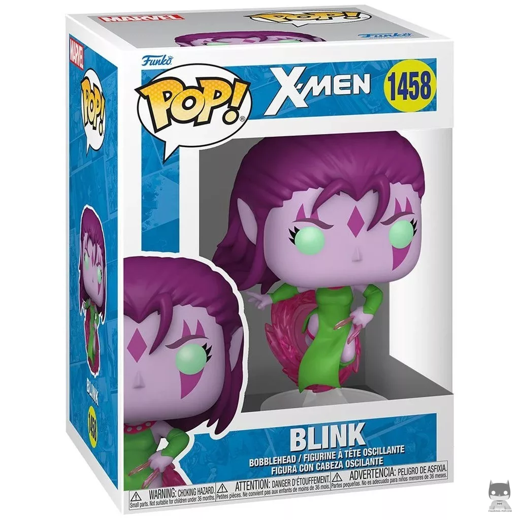 Blink Funko Pop! figure in its box