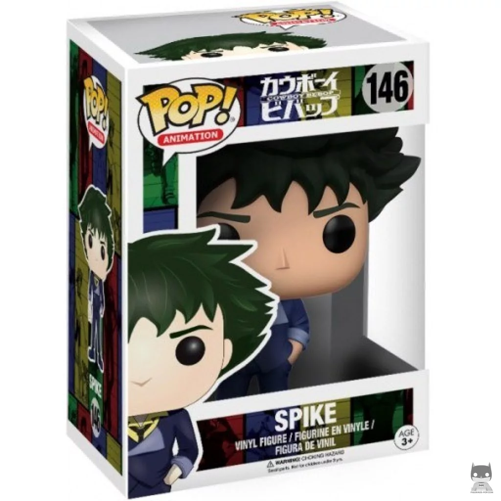 Spike Spiegel Funko Pop! figure in its box