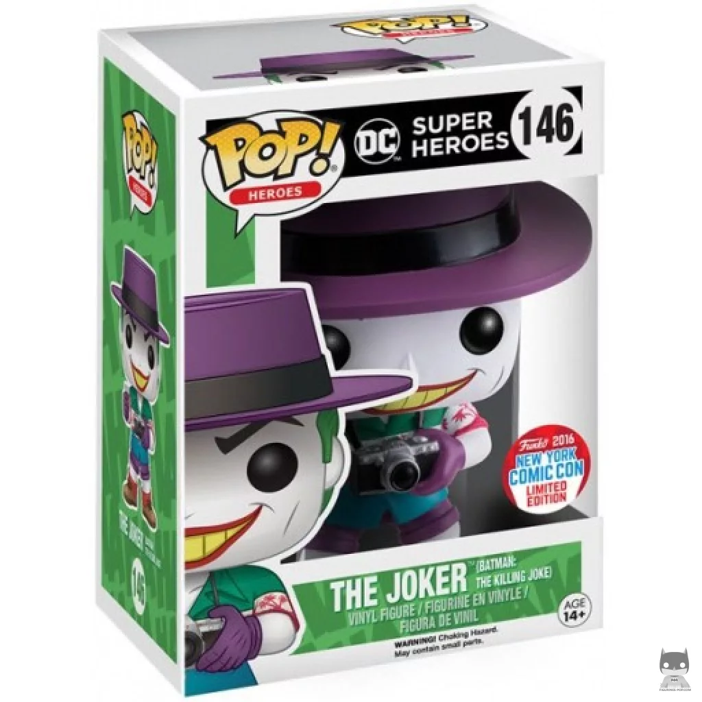 The Joker (The Killing Joke) Funko Pop! figure in its box