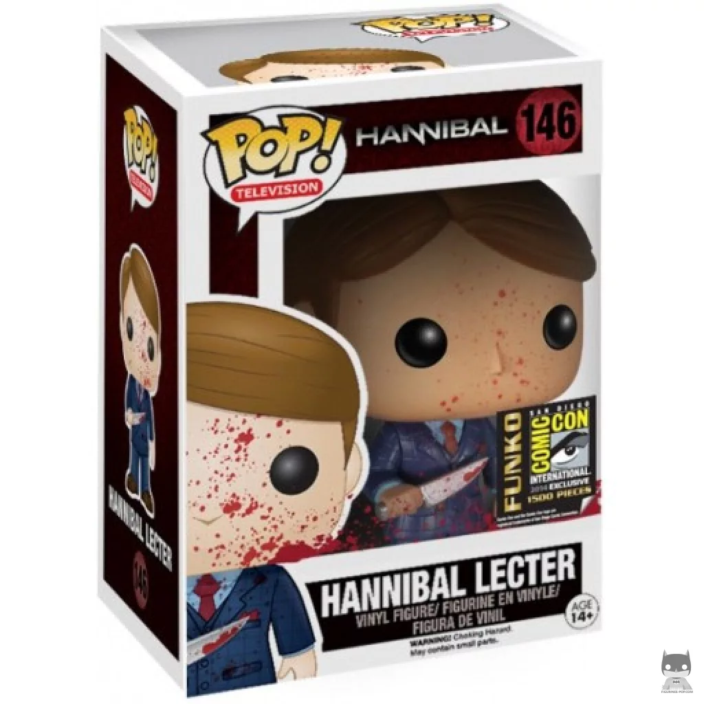 Hannibal Lecter (Bloody) Funko Pop! figure in its box