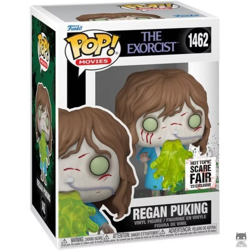 Regan Puking Funko Pop! figure in its box