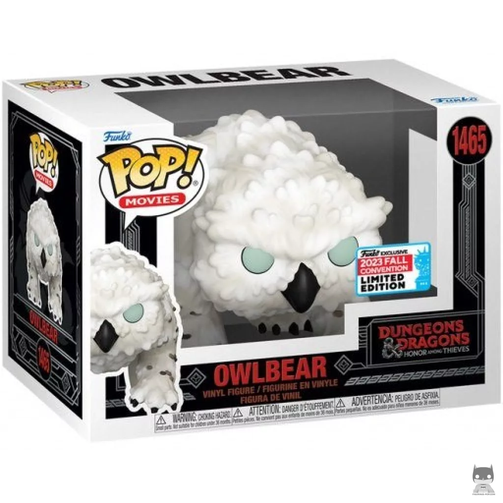 Owlbear Funko Pop! figure in its box