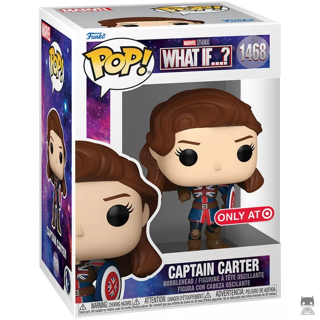 Captain Carter Funko Pop! figure in its box