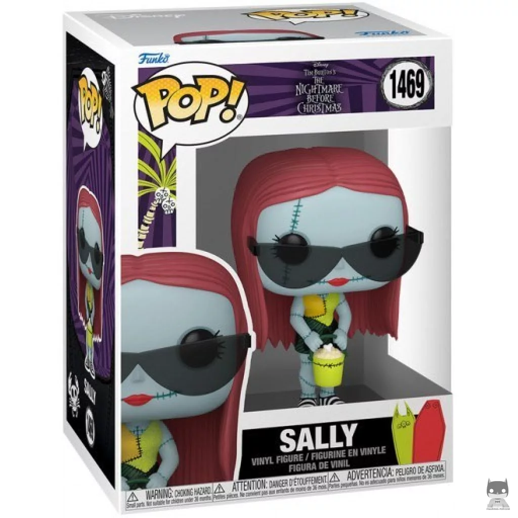 Sally (Beach) Funko Pop! figure in its box