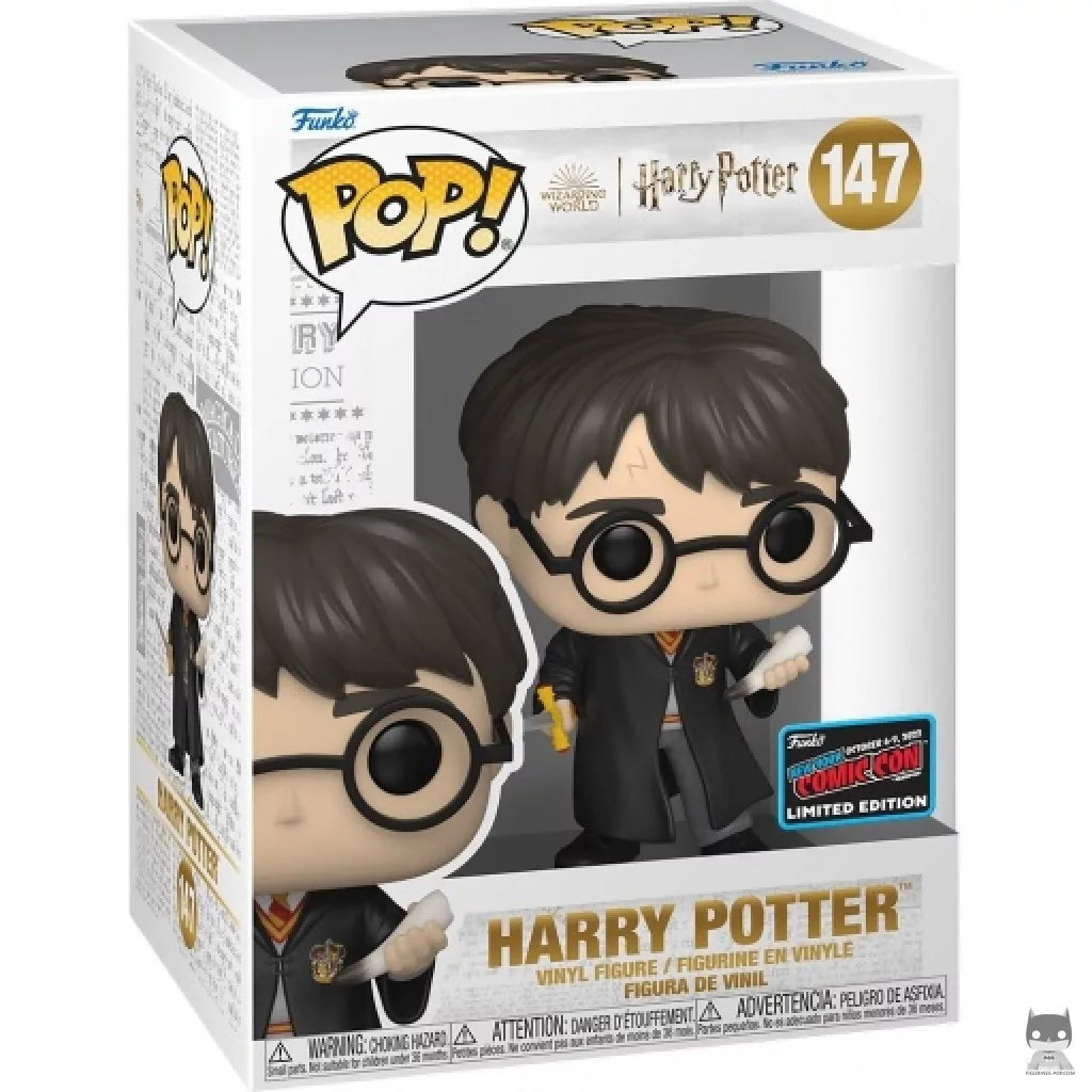 Harry Potter  with Gryffindor Sword & Basilisk Fang Funko Pop! figure in its box