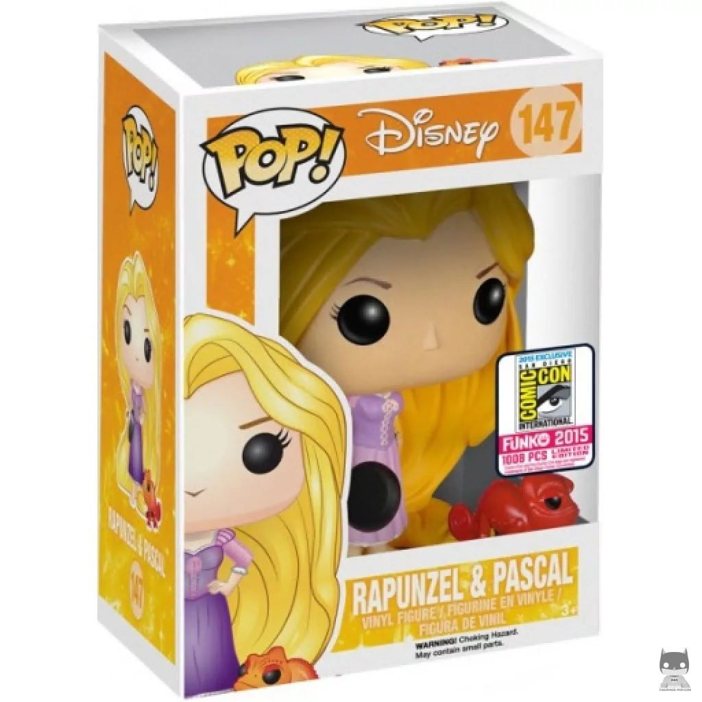 Rapunzel & Frying Pan (Red) Funko Pop! figure in its box