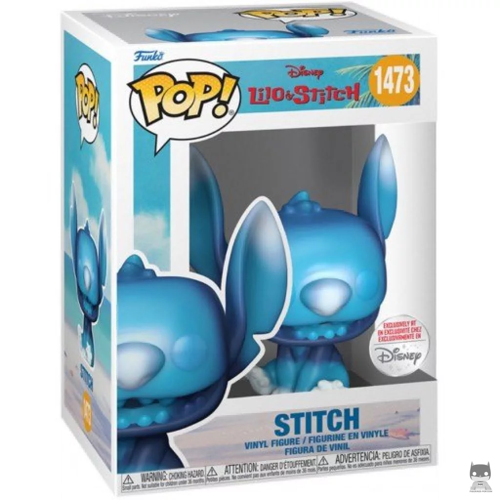 Stitch Funko Pop! figure in its box