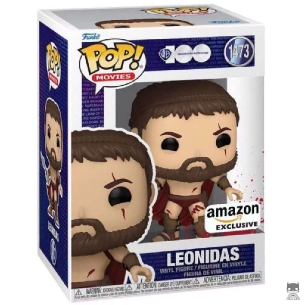 Leonidas (300) (Bloody) Funko Pop! figure in its box
