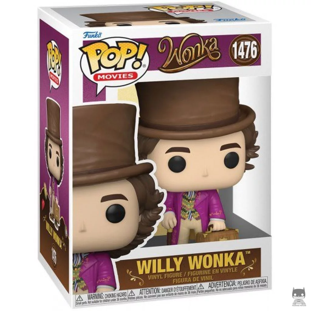 Willy Wonka Funko Pop! figure in its box