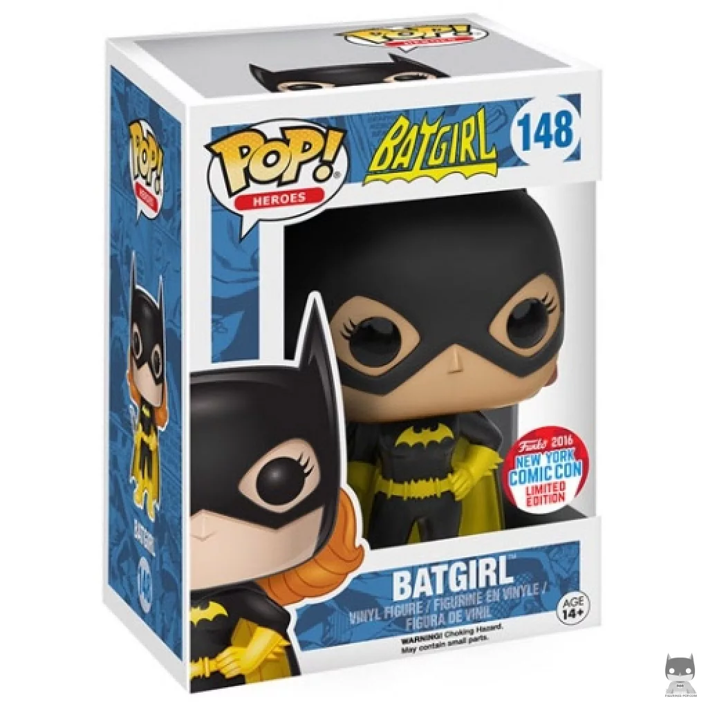 Batgirl Funko Pop! figure in its box