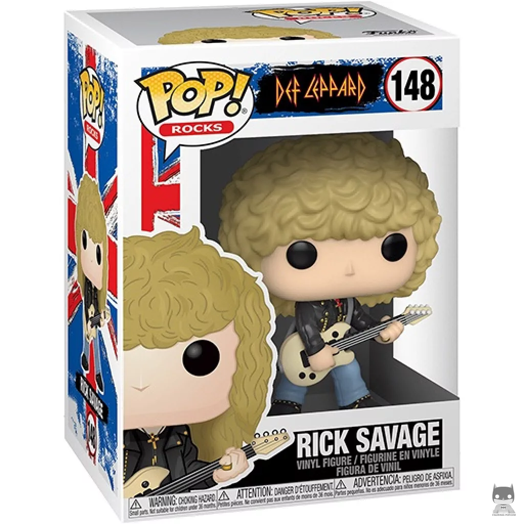 Rick Savage Funko Pop! figure in its box