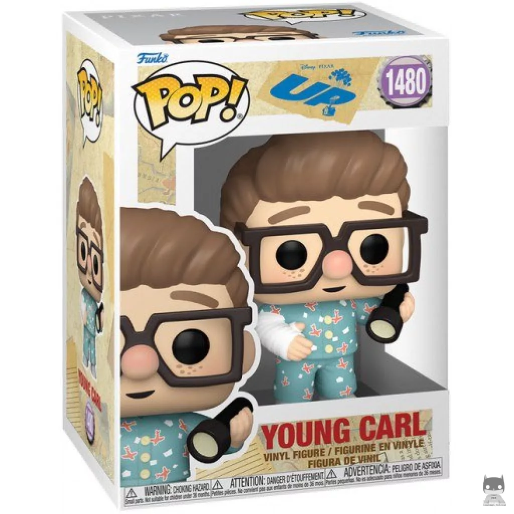 Young Carl Funko Pop! figure in its box