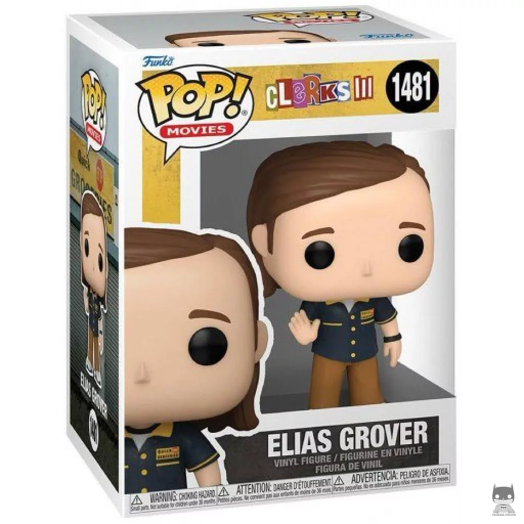Elia Grover Funko Pop! figure in its box