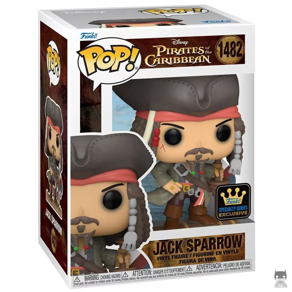 Jack Sparrow Funko Pop! figure in its box