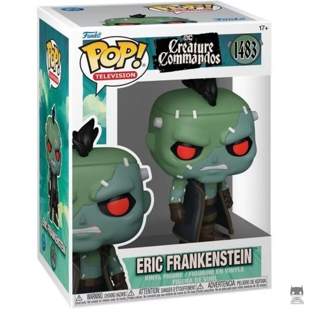 Eric Frankenstein Funko Pop! figure in its box
