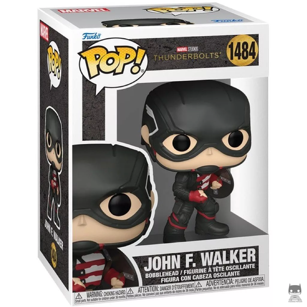 John F. Walker Funko Pop! figure in its box
