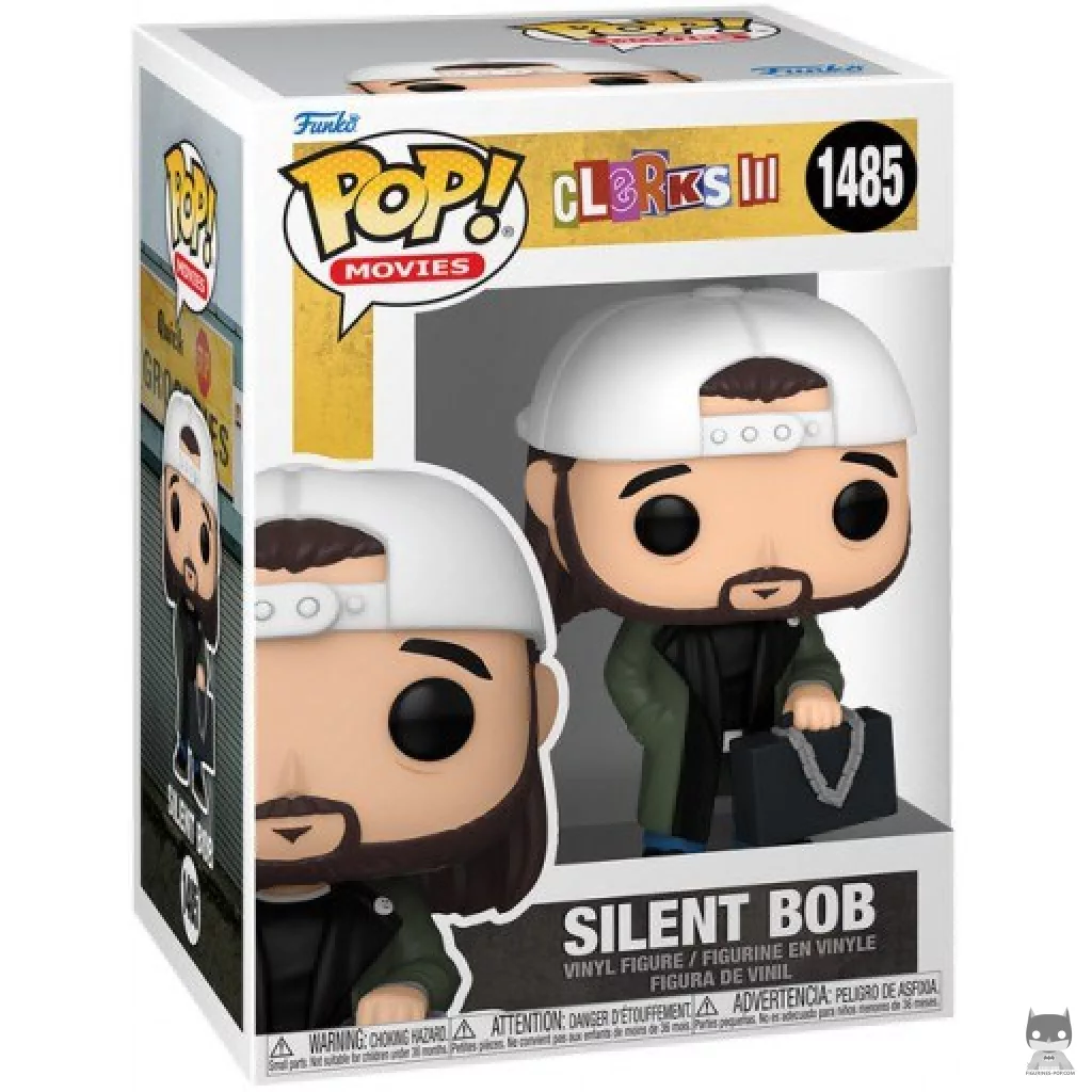 Silent Bob Funko Pop! figure in its box