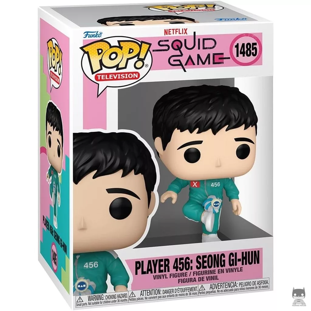 Player 456: Seong Gi-Hun Funko Pop! figure in its box