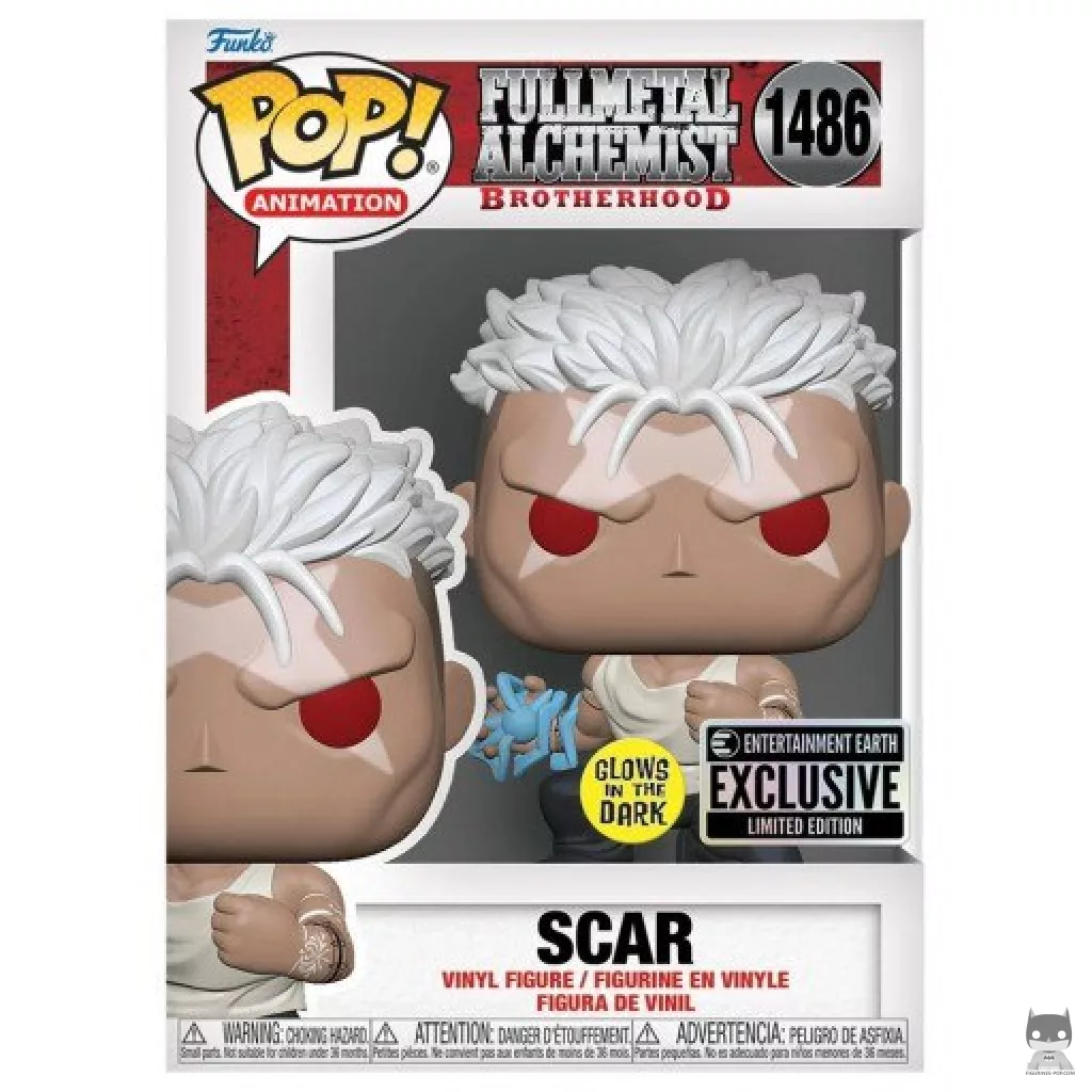 Scar (Glow in the Dark) Funko Pop! figure in its box