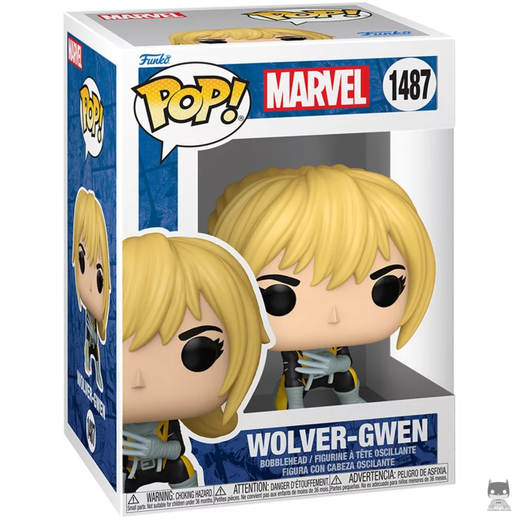 Wolver-Gwen Funko Pop! figure in its box