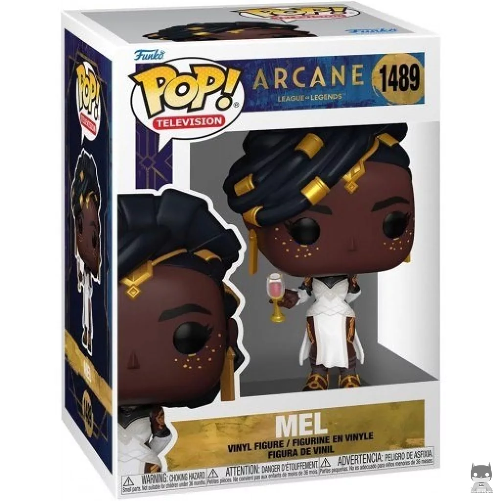 Mel Funko Pop! figure in its box