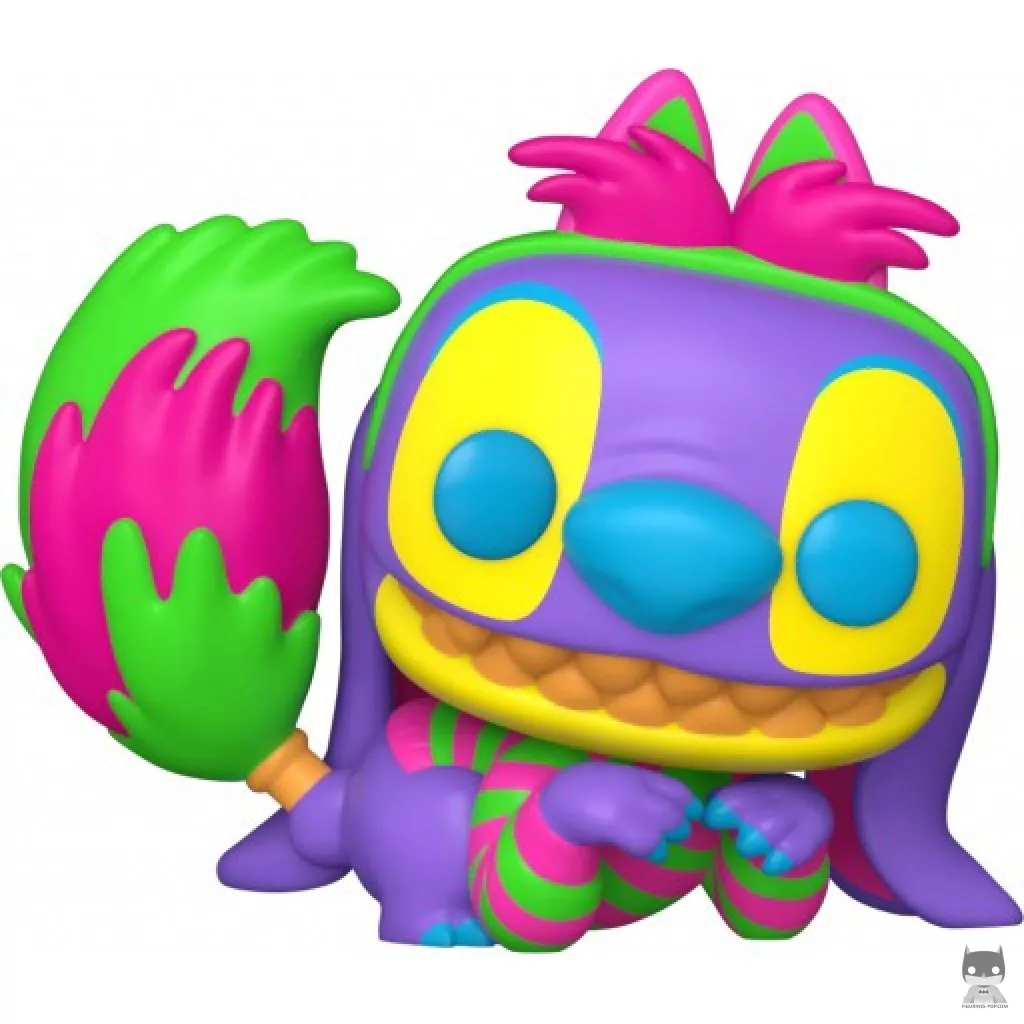 Stitch as Cheshire Cat (Black Light) Funko Pop! figure (Lilo et Stitch)