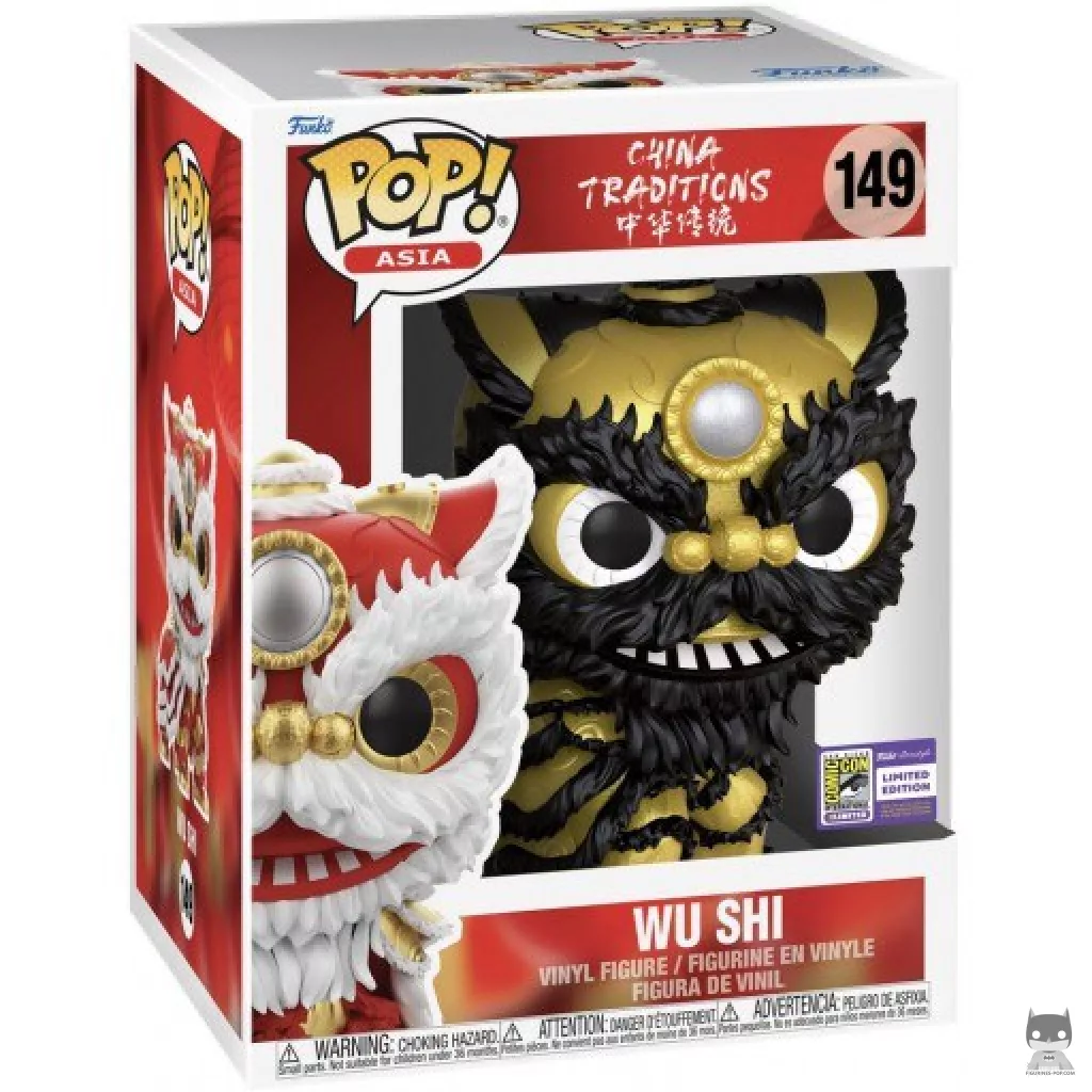 Wu Shi Funko Pop! figure in its box