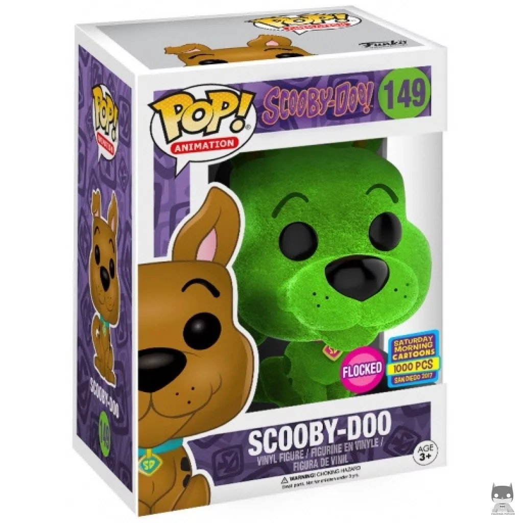 Scooby-Doo (Green) Funko Pop! figure in its box