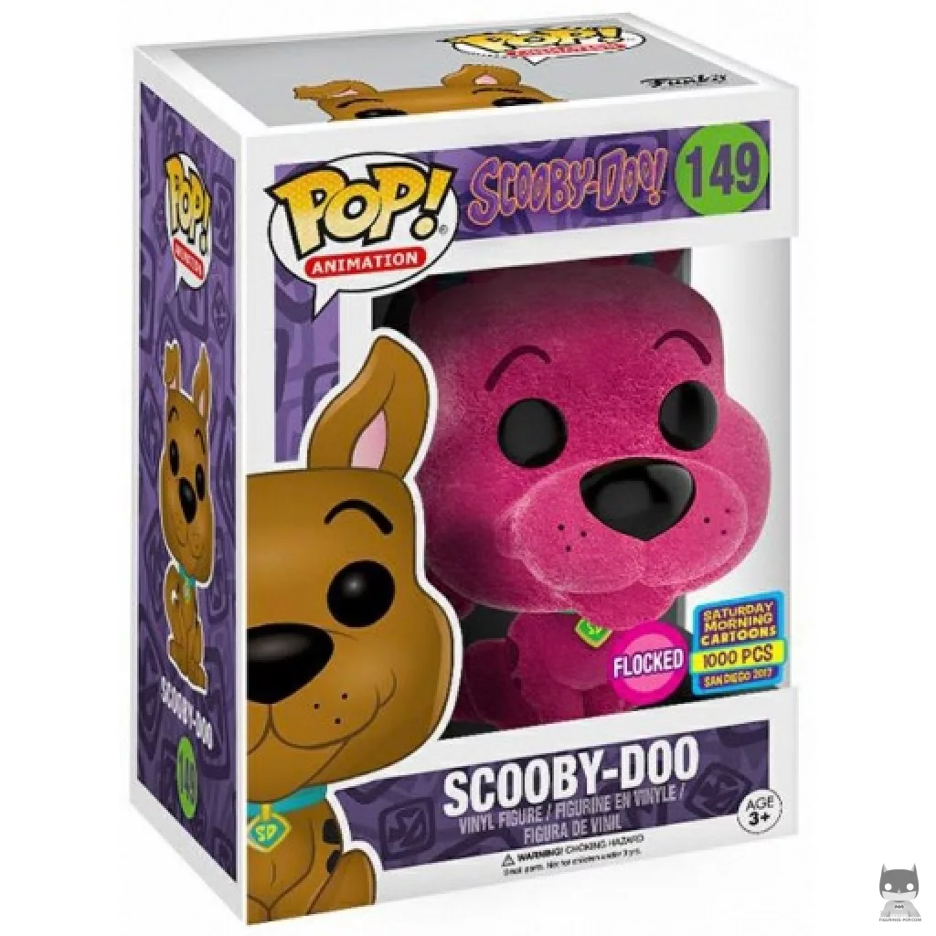 Scooby-Doo (Pink) Funko Pop! figure in its box