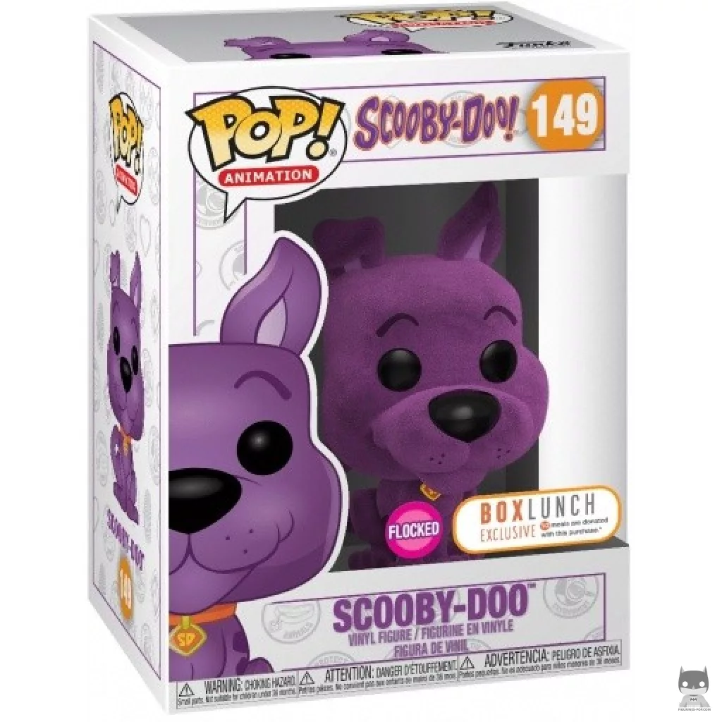 Scooby-Doo (Purple) Funko Pop! figure in its box