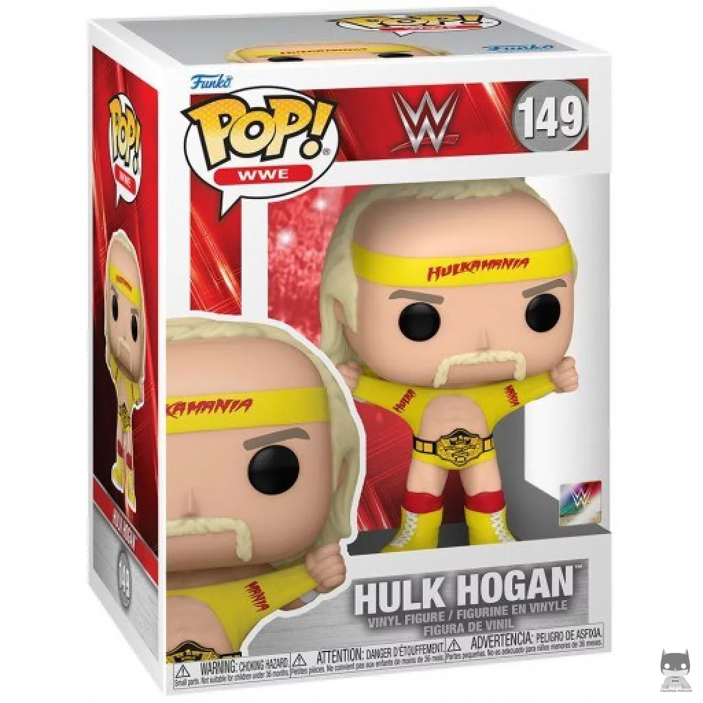 Hulk Hogan Funko Pop! figure in its box