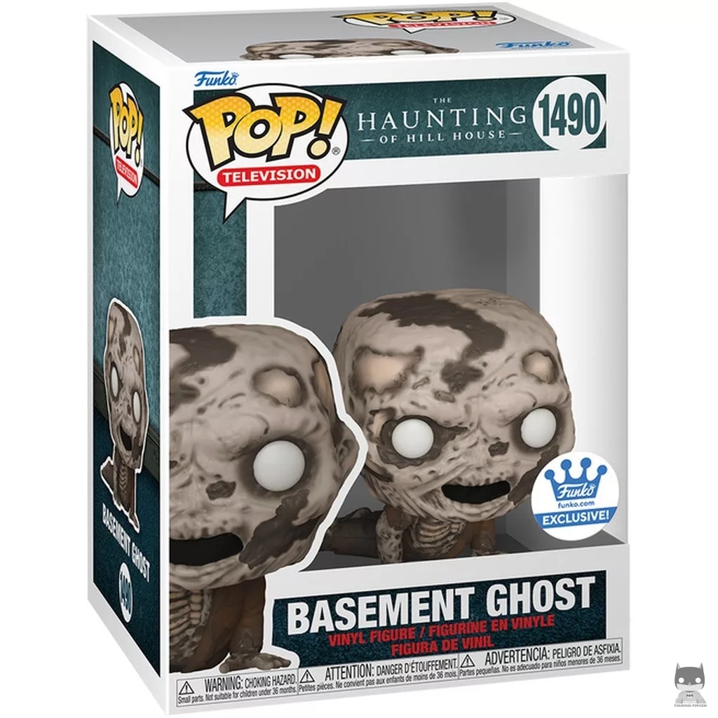 Basement Ghost Funko Pop! figure in its box