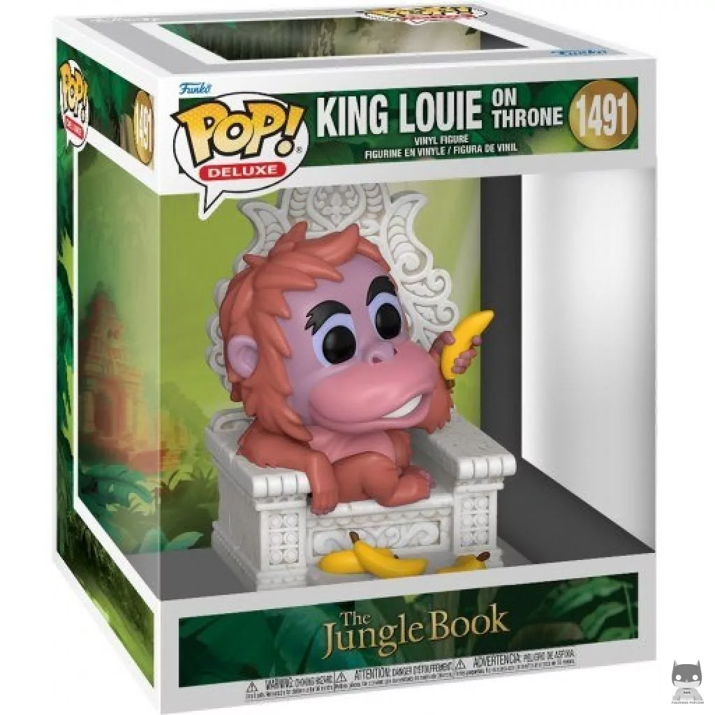 King Louie on Throne Funko Pop! figure in its box