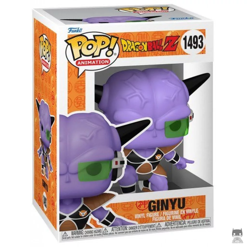 Ginyu Funko Pop! figure in its box