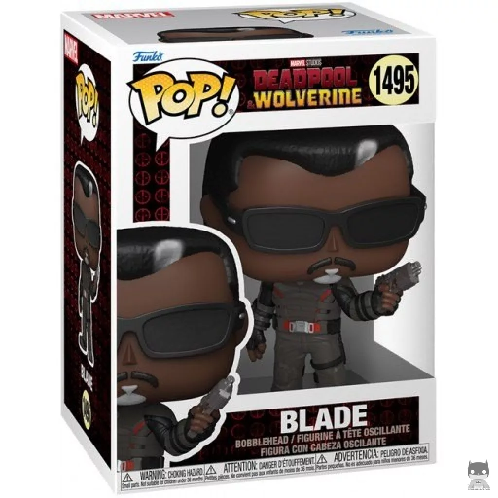 Blade Funko Pop! figure in its box