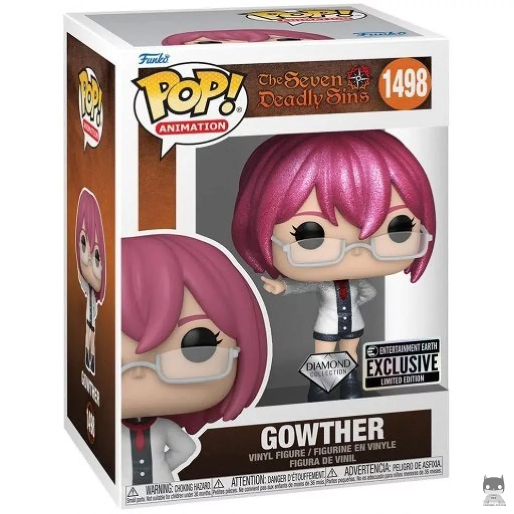 Gowther (Diamond Glitter) Funko Pop! figure in its box
