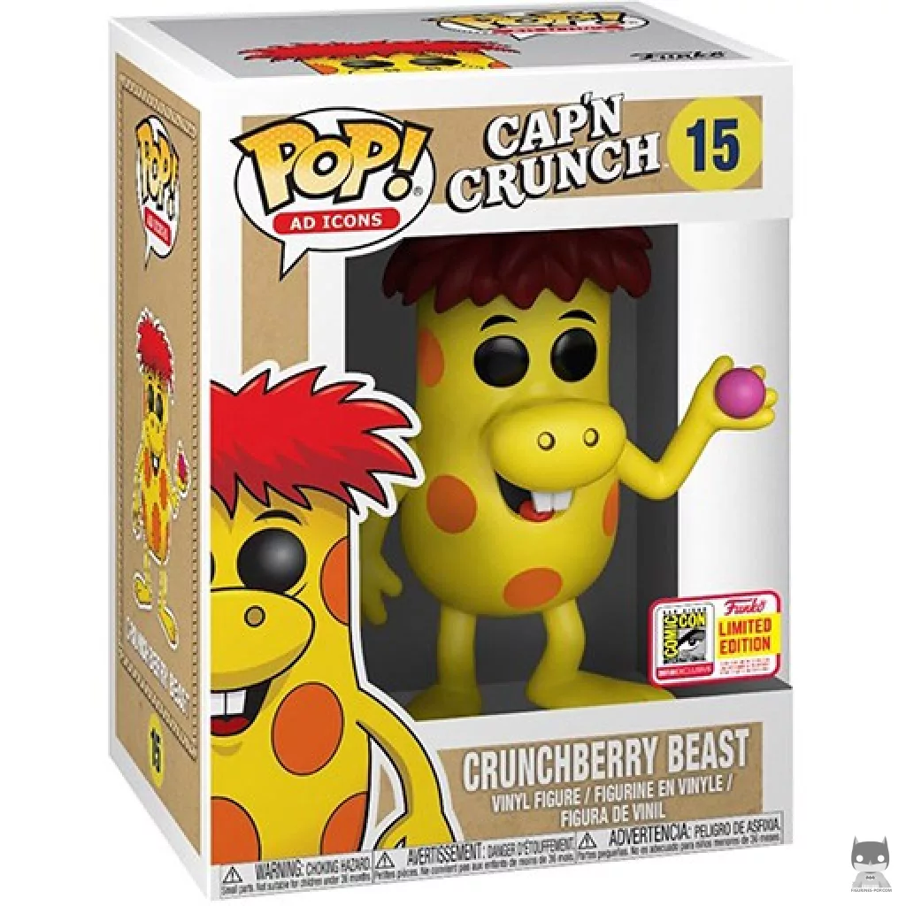 Crunchberry Beast Funko Pop! figure in its box