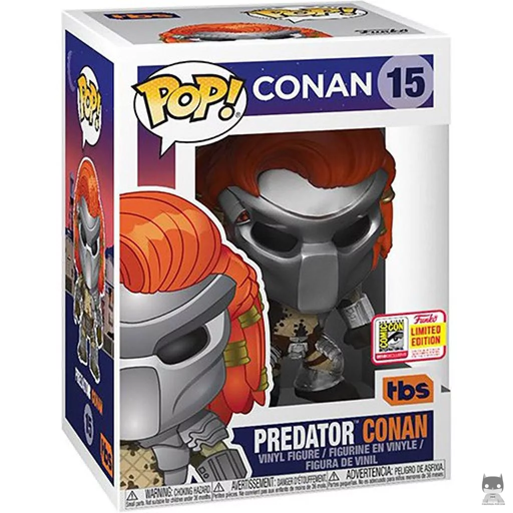 Conan O'Brien as Predator Funko Pop! figure in its box