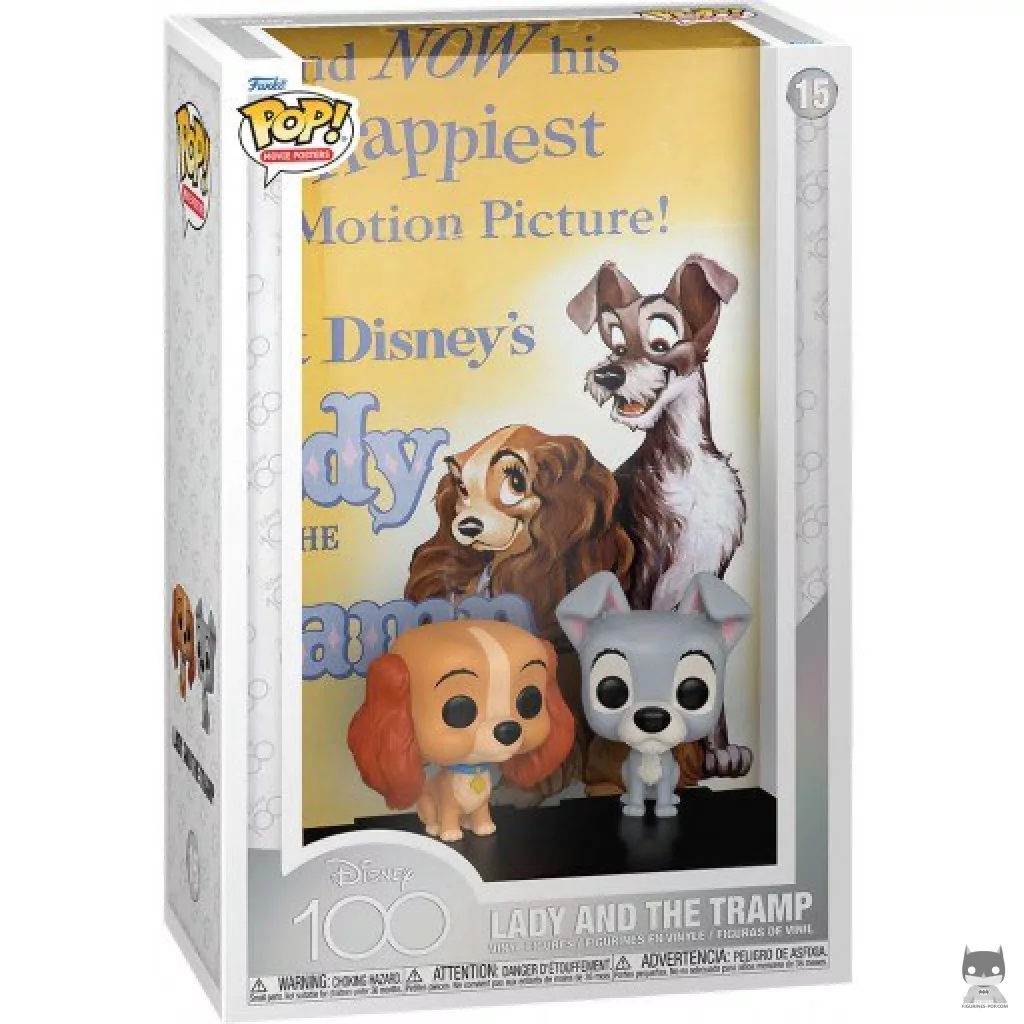 Lady and the Tramp Funko Pop! figure in its box