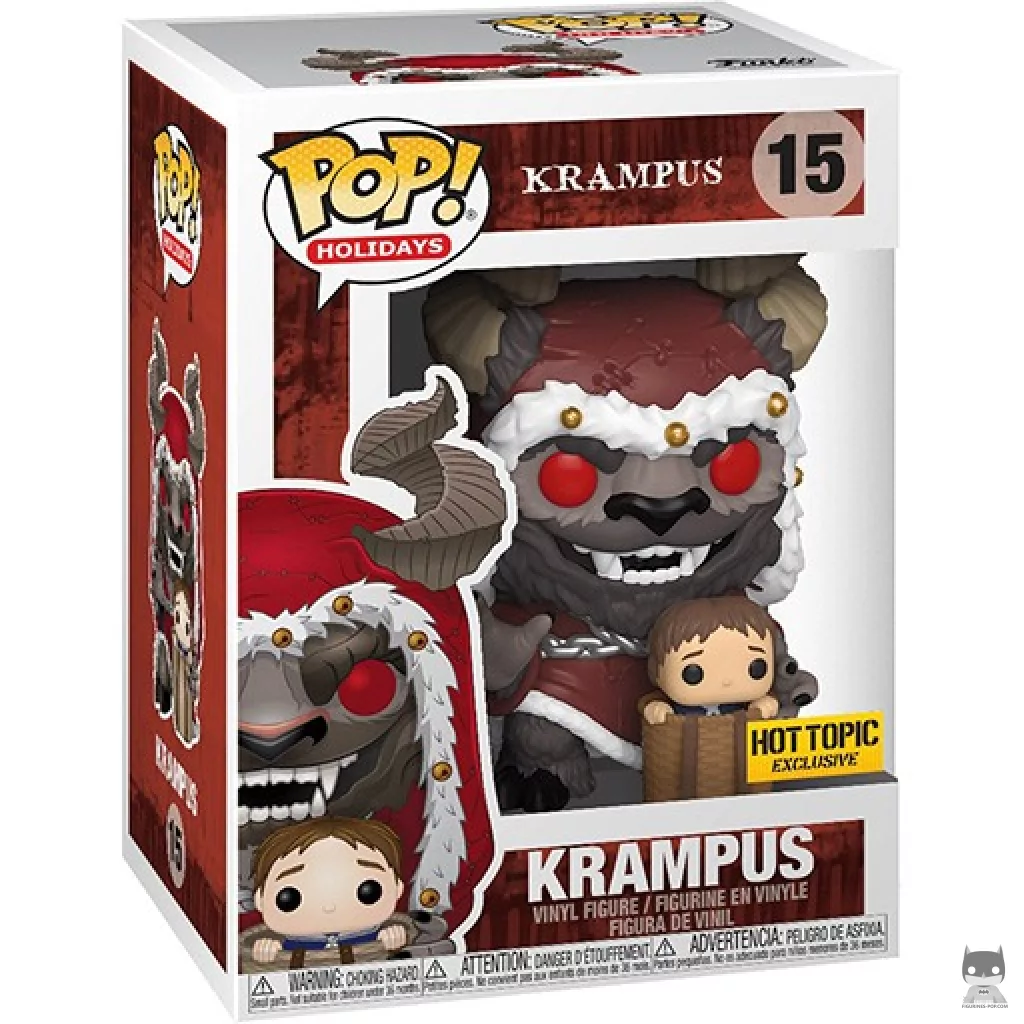 Krampus Funko Pop! figure in its box