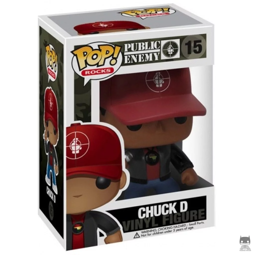 Chuck D Funko Pop! figure in its box