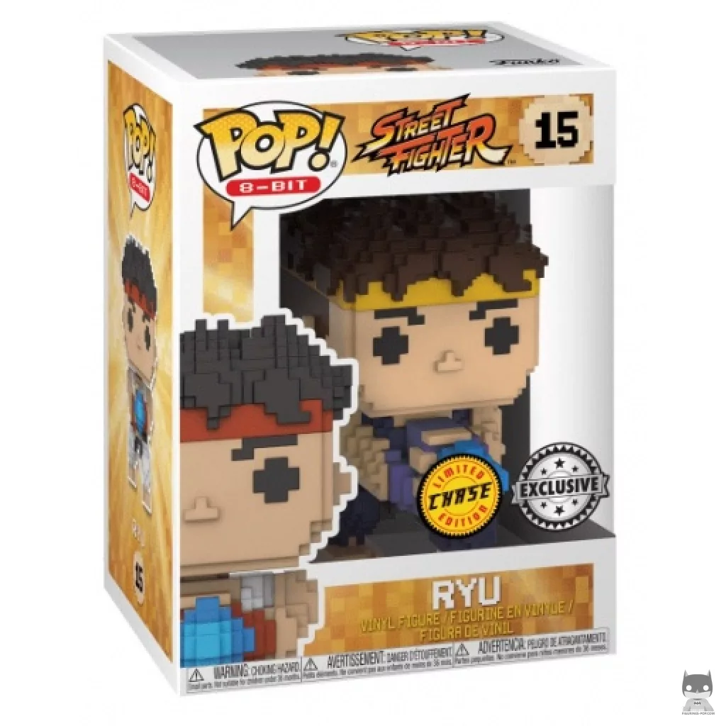Ryu (Blue) (Chase) Funko Pop! figure in its box