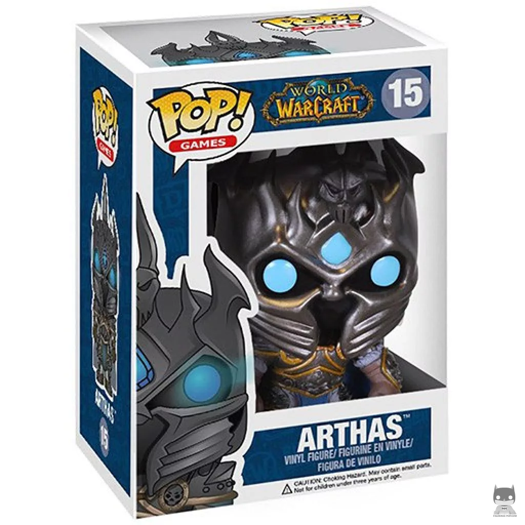 Arthas Funko Pop! figure in its box