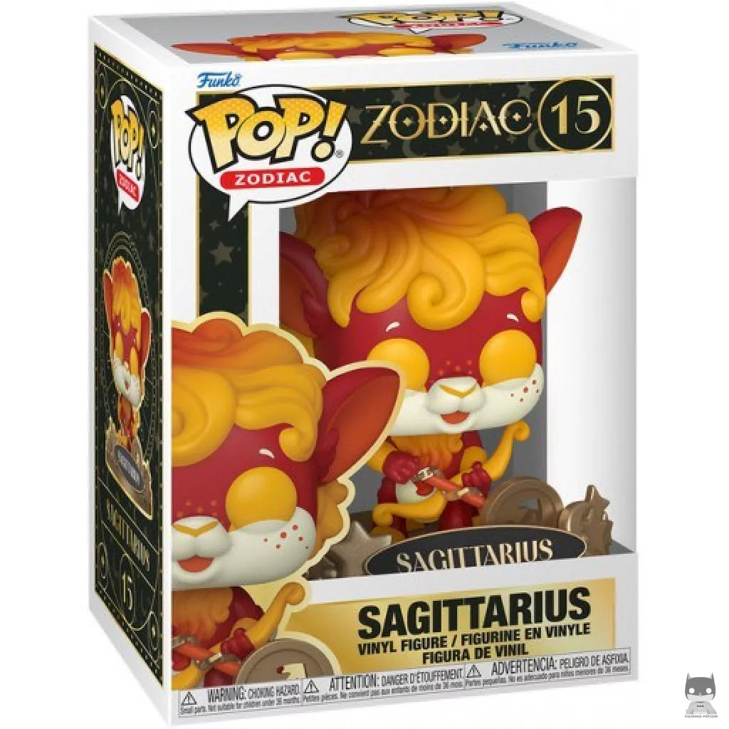 Sagittarius Funko Pop! figure in its box