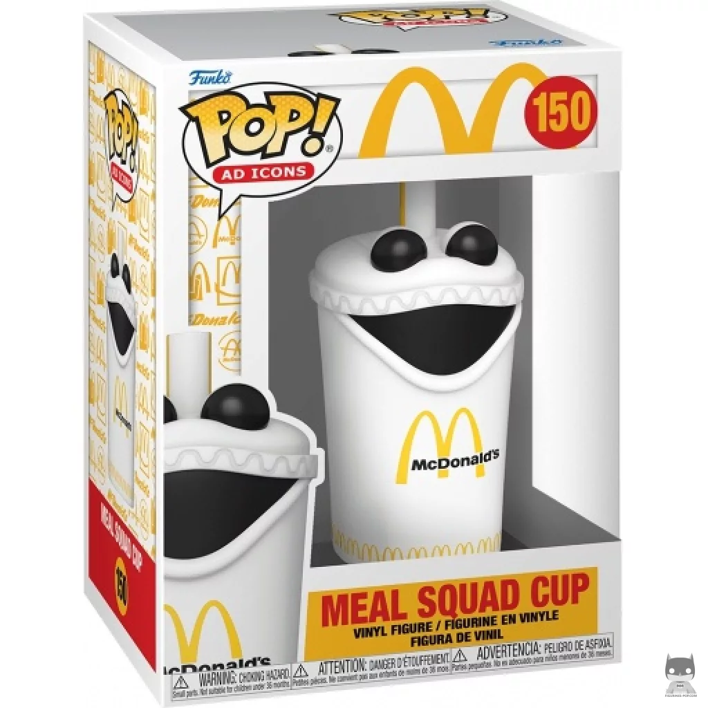 Meal Squad Cup Funko Pop! figure in its box